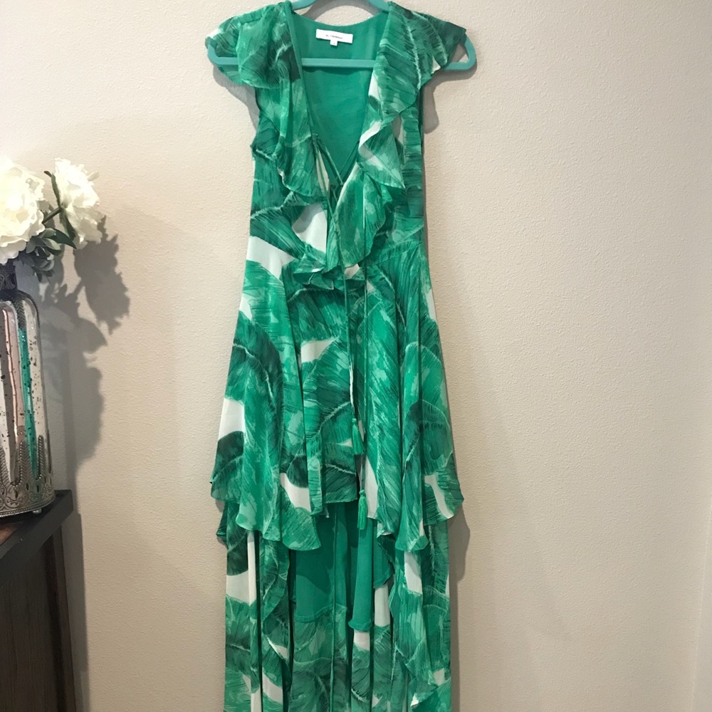 Vici Dolls high-low ruffle dress